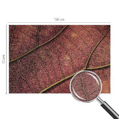 Vintage Tapete mit blattartiger Textur