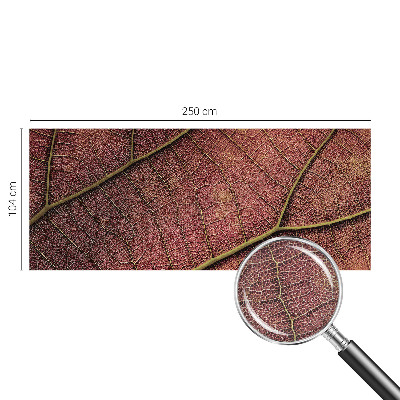 Vintage Tapete mit blattartiger Textur
