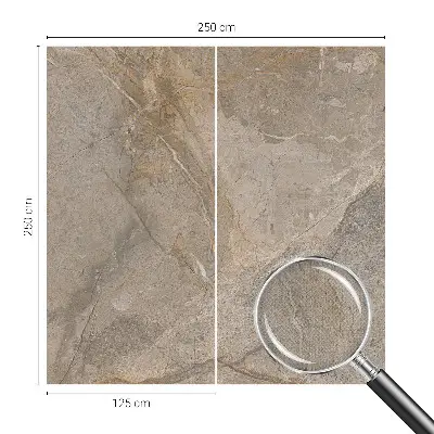 Selbstklebende Fototapete fürs Wohnzimmer mit natürlichem, elegantem Motiv