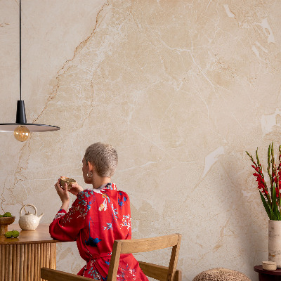 Selbstklebende Fototapete fürs Kinderzimmer mit Natursteinoptik