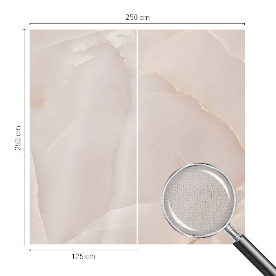 Selbstklebende Fototapete fürs Schlafzimmer in rosa Marmoroptik
