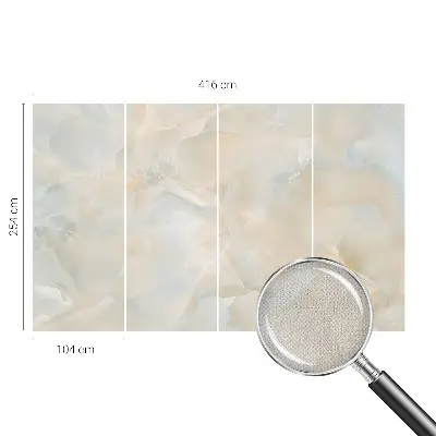 Fototapete in 3D-Optik mit subtiler abstrakter Gestaltung