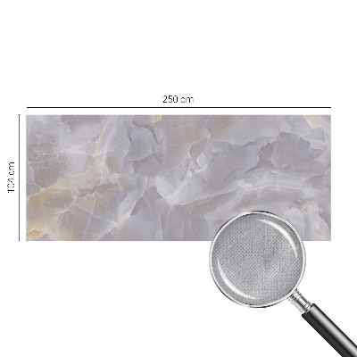 26D-Fototapete fürs Wohnzimmer mit Marmorwellen