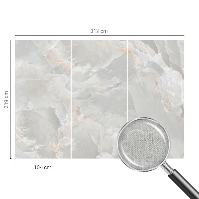 26D-Fototapete fürs Schlafzimmer Marmorstruktur