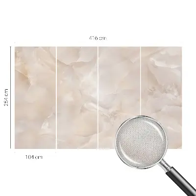 Moderne Fototapete nach Maß mit zartem Marmor-Motiv