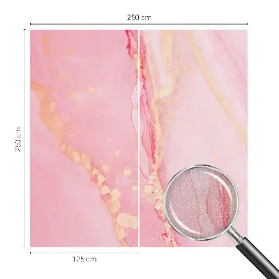 Hochwertige Bildtapete mit pastellfarbener abstrakter Illustration
