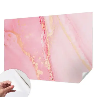Hochwertige Bildtapete mit pastellfarbener abstrakter Illustration