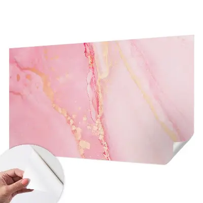 Hochwertige Bildtapete mit pastellfarbener abstrakter Illustration