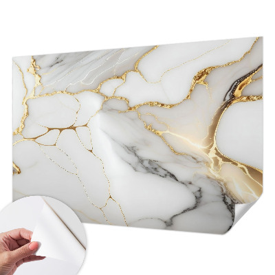 Selbstklebende Fototapete für die Wand mit Marmor-Design
