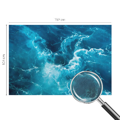 Selbstklebende Fototapete fürs Schlafzimmer Meereswirbel