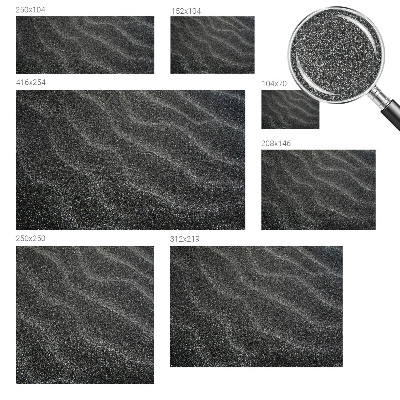 27D-Fototapete Sandwellen