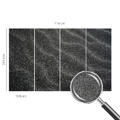 27D-Fototapete Sandwellen