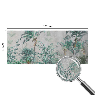 27D-Fototapete fürs Schlafzimmer Exotische Oase