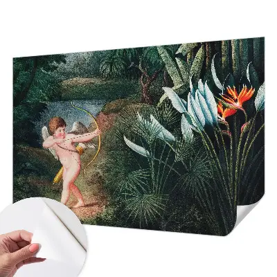 Selbstklebende Fototapete für die Wand mit Motiv „Der liebenswerte Amor“