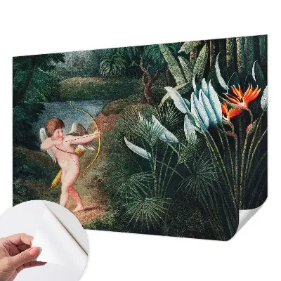 Selbstklebende Fototapete für die Wand mit Motiv „Der liebenswerte Amor“