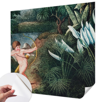 Selbstklebende Fototapete für die Wand Der liebenswerte Amor