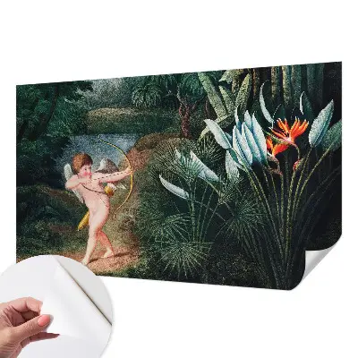 Selbstklebende Fototapete für die Wand mit Motiv „Der liebenswerte Amor“