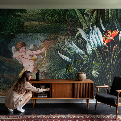 Selbstklebende Fototapete für die Wand Der liebenswerte Amor