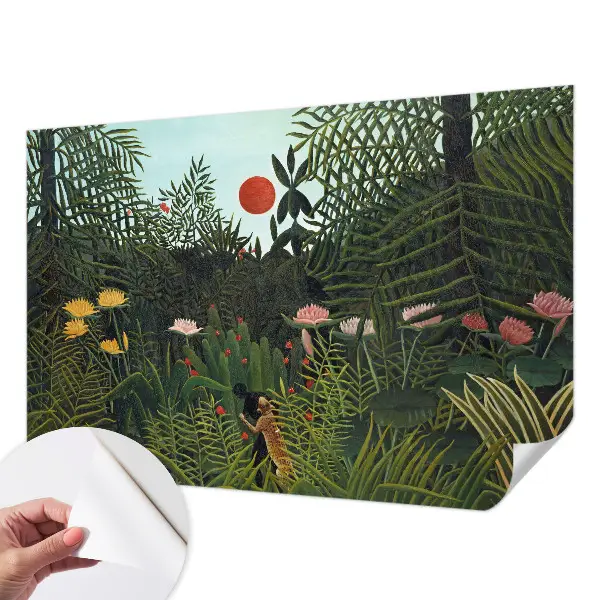 28D-Fototapete mit exotischer Landschaft