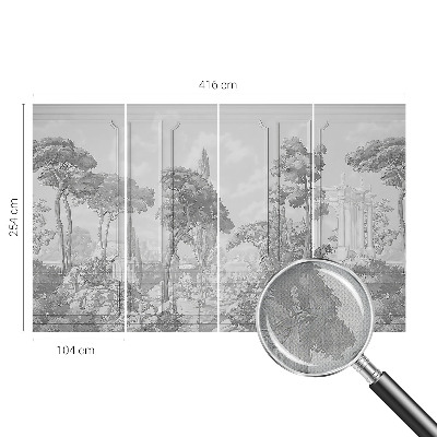 Fototapete in 3D-Optik Atmosphärische Natur