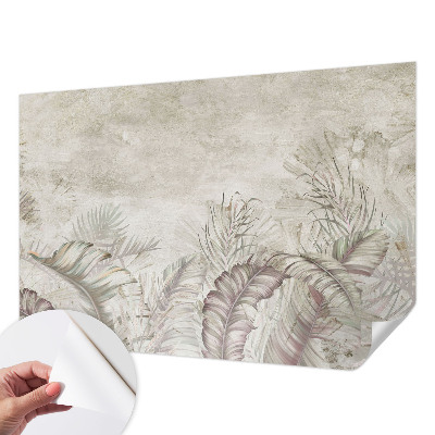 Vintage tapete Dekorative Blätter