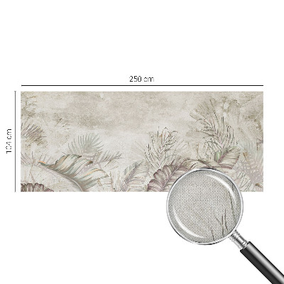 Vintage tapete Dekorative Blätter