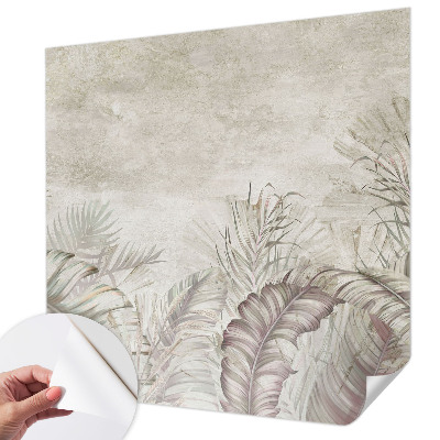 Vintage tapete Dekorative Blätter