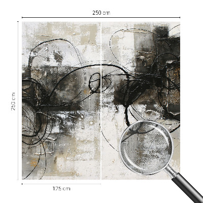 Hochwertige Bildtapete Abstrakter Wirbel