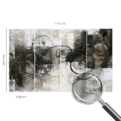 Hochwertige Bildtapete Abstrakter Wirbel