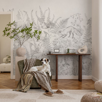 Selbstklebende Fototapete fürs Kinderzimmer Waldtiere