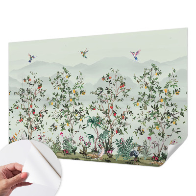 29D-Fototapete Exotische Bäume