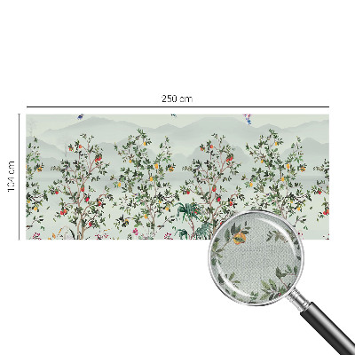 29D-Fototapete Exotische Bäume