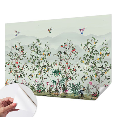 29D-Fototapete Exotische Bäume