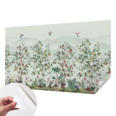 29D-Fototapete Exotische Bäume