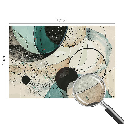 Fototapete nach Maß Bunte Kreise