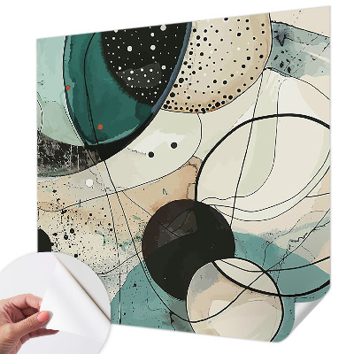 Fototapete nach Maß Bunte Kreise