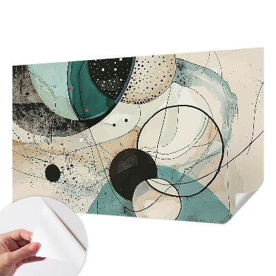 Fototapete nach Maß Bunte Kreise