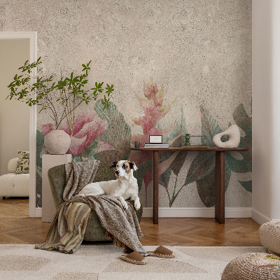 Motivtapete nach Maß Zarte Flora