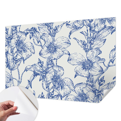 29D-Fototapete fürs Schlafzimmer Blütenzweige