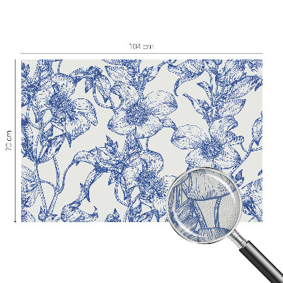 29D-Fototapete fürs Schlafzimmer Blütenzweige