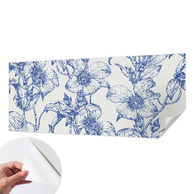 29D-Fototapete fürs Schlafzimmer Blütenzweige