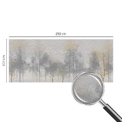 Hochwertige Bildtapete mit Waldmotiv