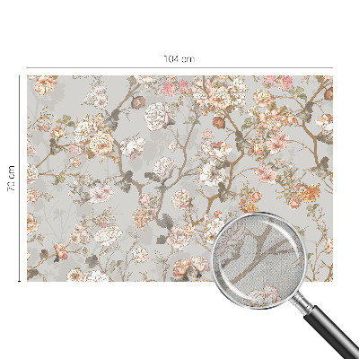 Motivtapete fürs Wohnzimmer Romantisches Muster