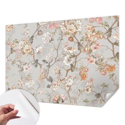 Motivtapete fürs Wohnzimmer Romantisches Muster