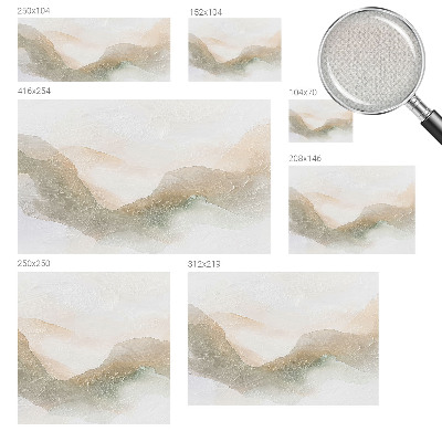 Selbstklebende Fototapete Subtile Streifen