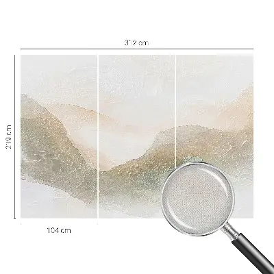 Selbstklebende Fototapete mit dezenten Streifen