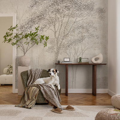 Vintage tapete Stilvolle Harmonie