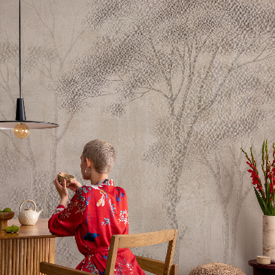 Vintage tapete Stilvolle Harmonie