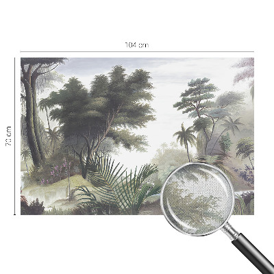 Vintage tapete Exotische Landschaft