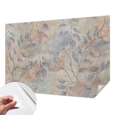 30D-Fototapete Abstrakte Blätter